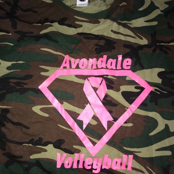 Men’s Camo Volleyball Tee - Picture 1 of 4